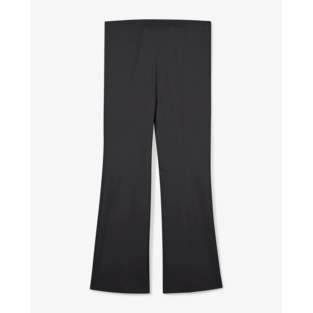 M.M.Lafleur Black Eco Power Stretch Kick Flare Foster Pant Sz 8 Office Corporate - Picture 2 of 10